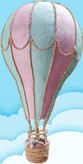 Custom 3D بالن 3D دست ساز Papier Mache 70سانتی BA101 for decoration