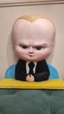 Custom 3D Maquette Papier Mache 37 سانتی بچه رئیس - جذاب و پرانرژی for decoration
