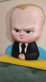 Custom 3D Maquette Papier Mache 37 سانتی بچه رئیس - جذاب و پرانرژی for decoration