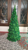 Custom 3D درخت کاج Decorative ترکیبی از زیبایی و نور به Height 70 سانتی متر for decoration