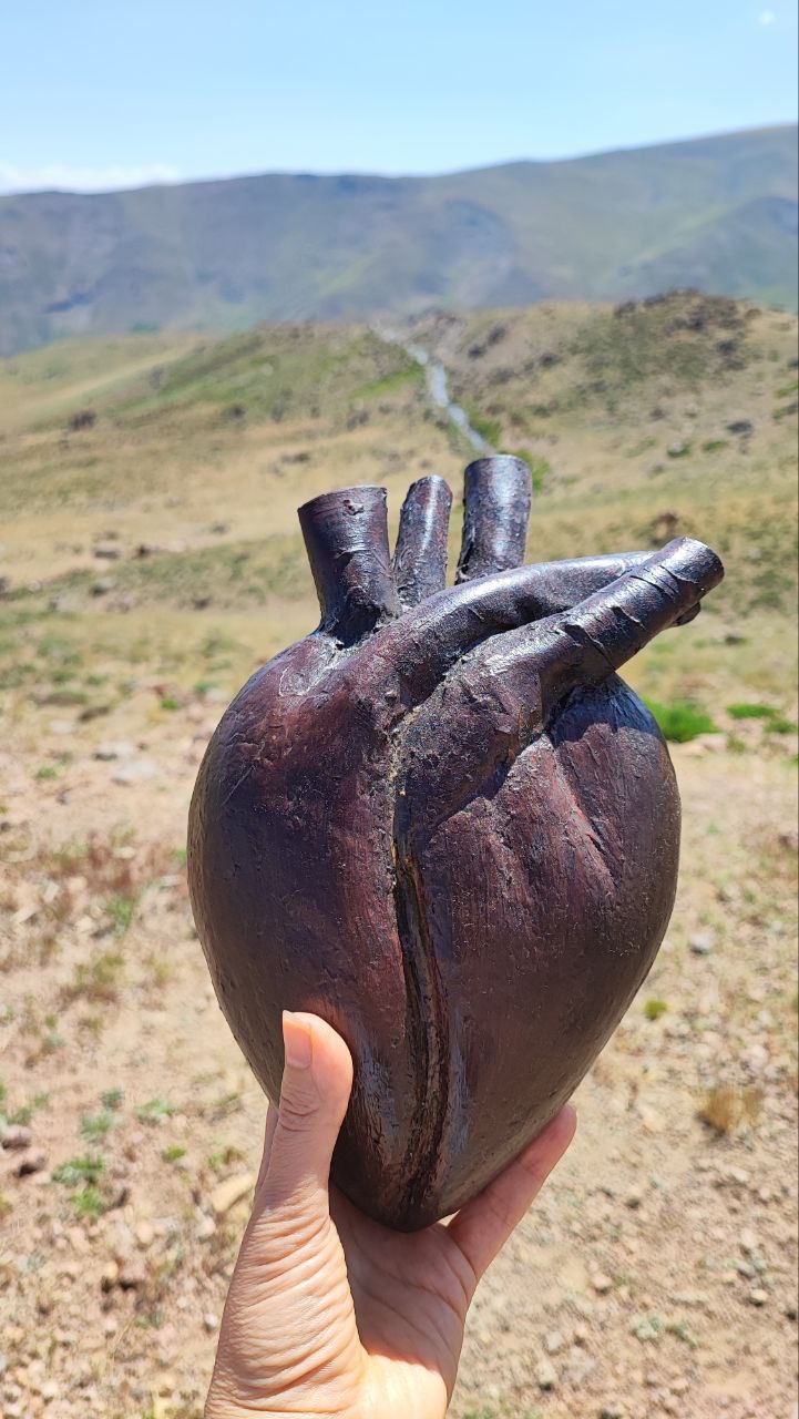 قلب قهوه