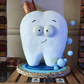Custom 3D ست دندان دخترانه و پسرانه Fantasy با تاج، Heart، گل و مسواک for decoration