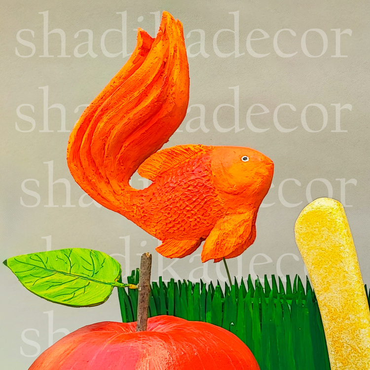 دکور ماهی از نمای نزدیک