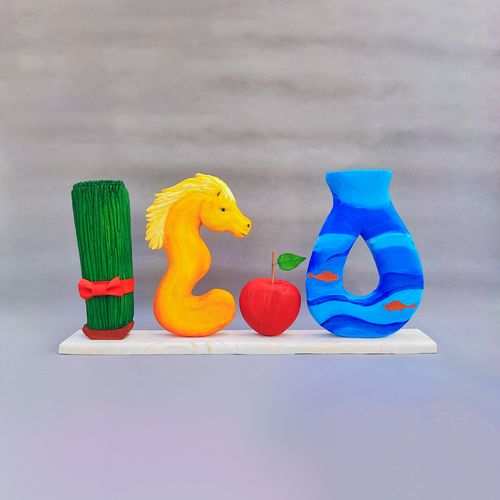 ماکت سال 1405 به صورت المان های سفره هفت سین