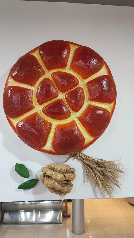 ماکت اجیل و خوراکیها - نمای نزدیک